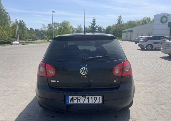Volkswagen Golf cena 16500 przebieg: 190000, rok produkcji 2006 z Warszawa małe 121